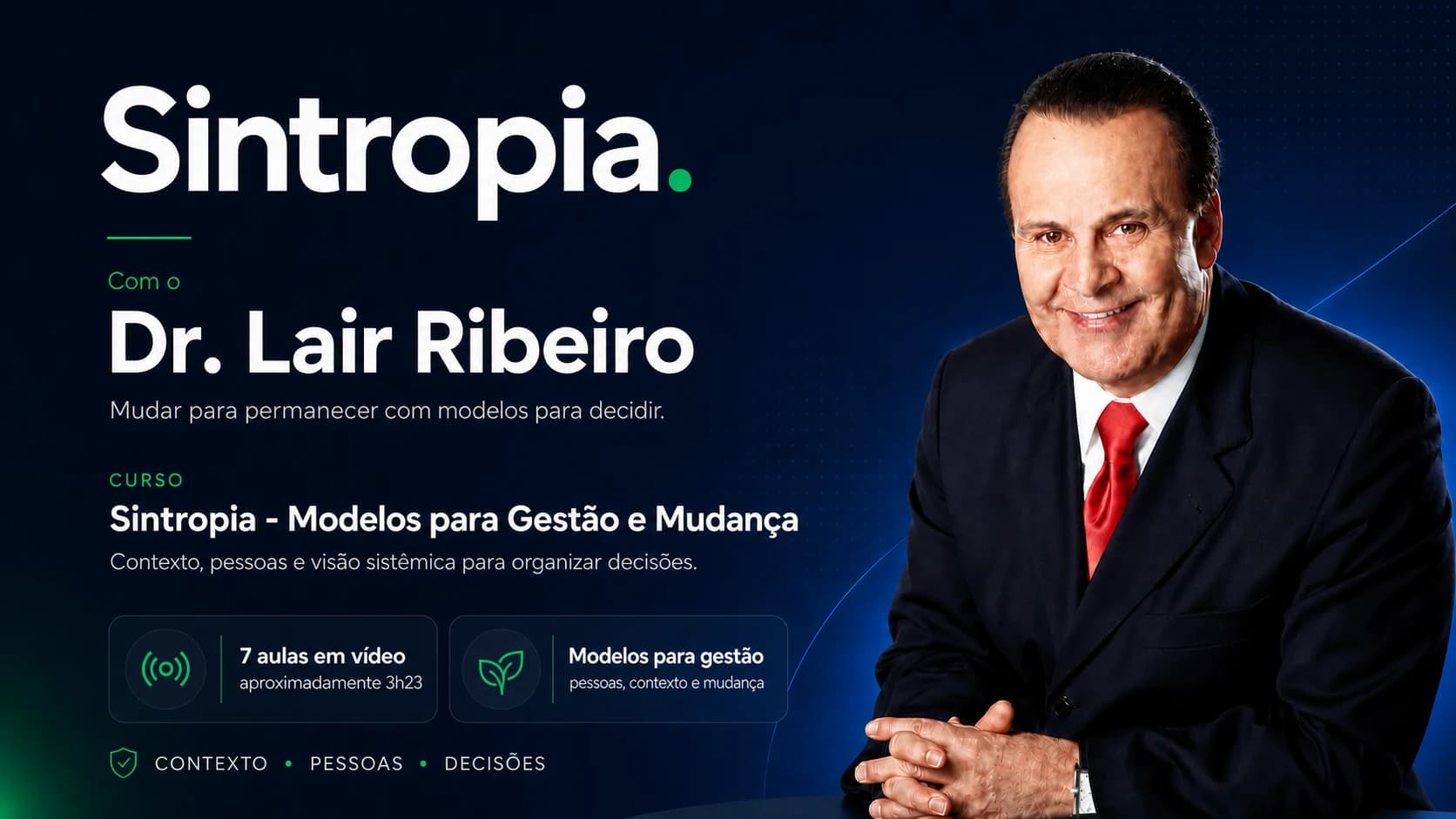 Capa do curso Sintropia - Modelos para Gestão e Mudança